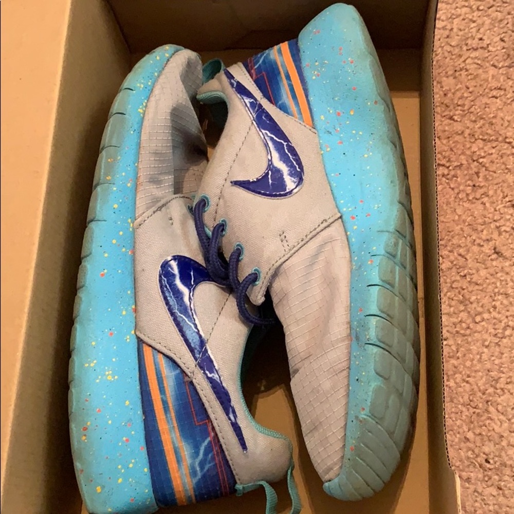Blue/Grey Nike Roshe